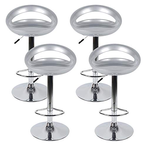 Willonin-Tabourets-de-Bar-ABS-Plastique-Chaises-de-Bar-Cuisine-pour-Patio-Bar-Salon-Petit-DejeunerPivotants-Tabouret-Bar-Reglage-en-Hauteur-55-a-75cm-0
